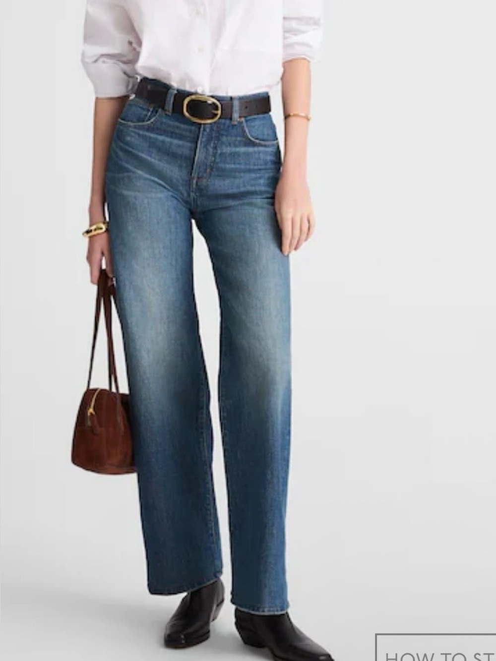 Madewell Vintage Wide Leg Jeans